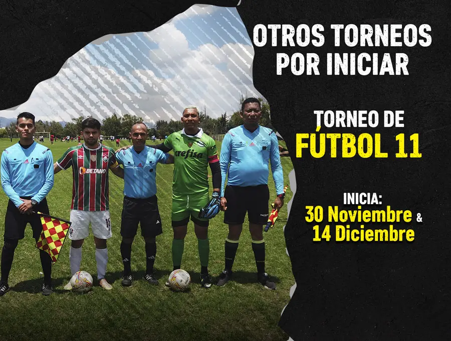 Torneos de Fútbol 11 en Bogota