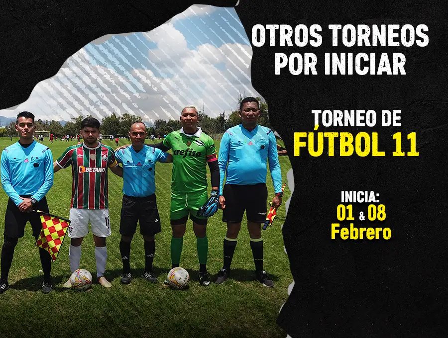 Torneos de Fútbol 11 en Bogota